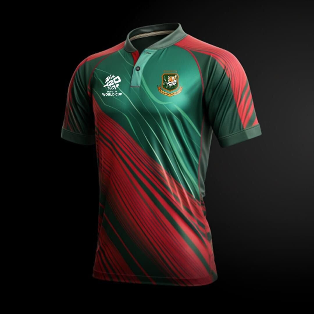 Bangladesh t20 world cup jersey 2024